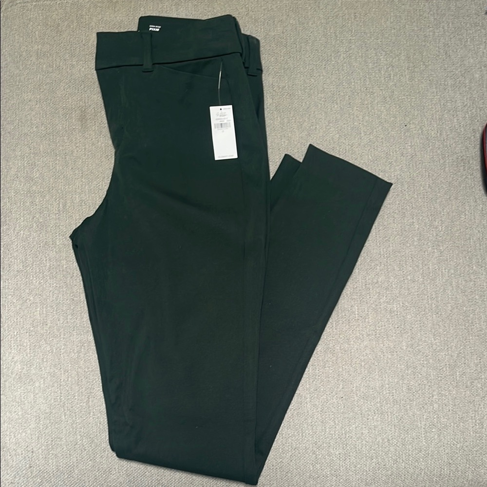 Pixie Pant High Rise Dark Green